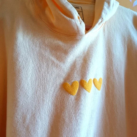 Love You Like A Summer Night Blue Horizon Co Yellow Hoodie 3X - Picture 3 of 7